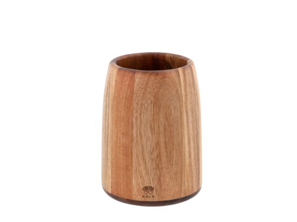 BITZ HOLM Utensil holder Dia 13 x 17 cm Acacia wood