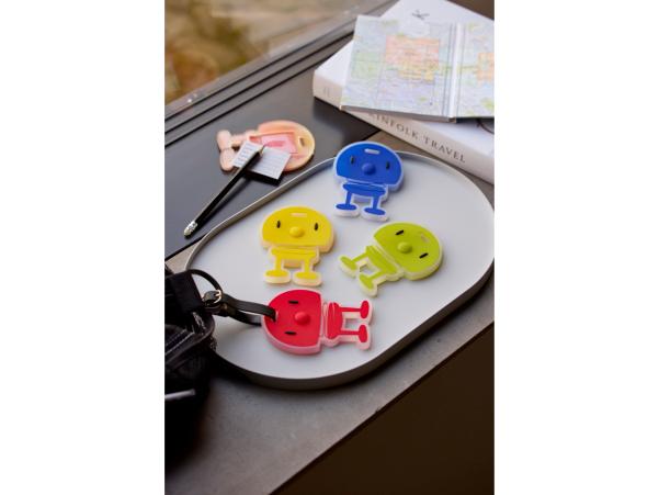 BITZ Hoptimist Bag Tag Hoptimist 10.5 X 8 X 0.7 Cm Green