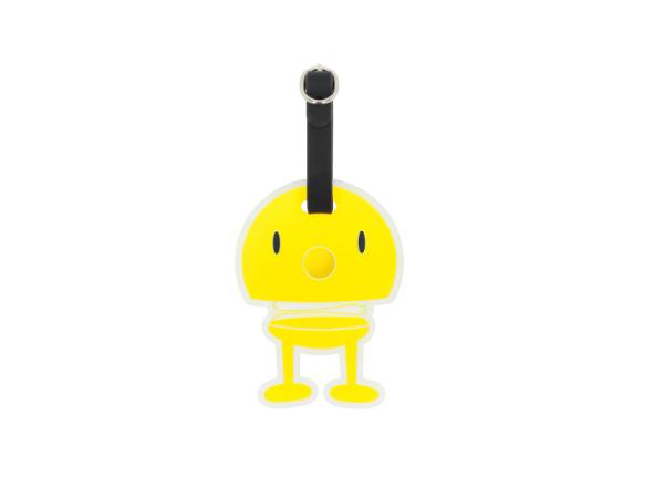 BITZ Hoptimist Bag tag Hoptimist 10.5 x 8 x 0.7 cm Yellow