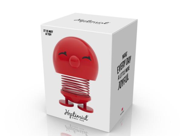 BITZ Hoptimist Bimble Hoptimist 7.4 X 8.5 X 9.5 Cm M Red