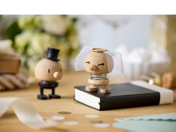 BITZ Hoptimist Bride Hoptimist 4.5 X 5.9 X 7.2 Cm S Raw Oak