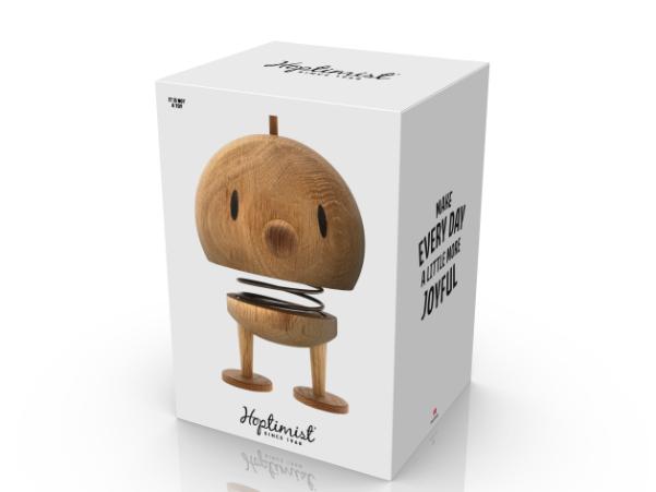 BITZ Hoptimist Bumble Hoptimist 15 X 15 X 23 Cm XL Oak