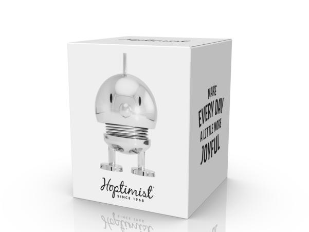 BITZ Hoptimist Bumble Hoptimist 4.5 X 5.8 X 7.6 Cm S Chrome
