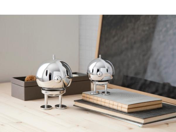 BITZ Hoptimist Bumble Hoptimist 4.5 X 5.8 X 7.6 Cm S Chrome