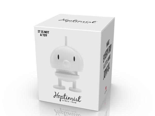 BITZ Hoptimist Bumble Hoptimist 4.5 X 5.8 X 7.6 Cm S White