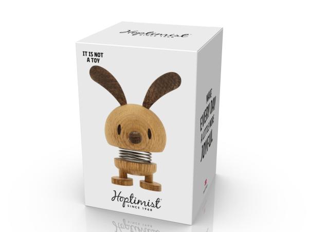BITZ Hoptimist Bunny Hoptimist 7.5 X 5.8 X 9 Cm S Oak