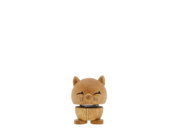 BITZ Hoptimist Cat Hoptimist 5.5 x 5.9 x 7.3 cm Oak