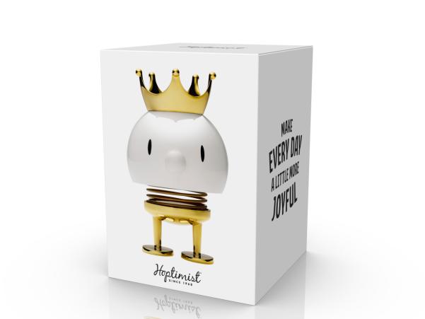 BITZ Hoptimist King Hoptimist 7.4 X 8.5 X 11.4 Cm White