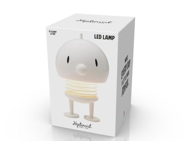 BITZ Hoptimist LED Lamp Hoptimist 10 X 10 X 15 Cm L White