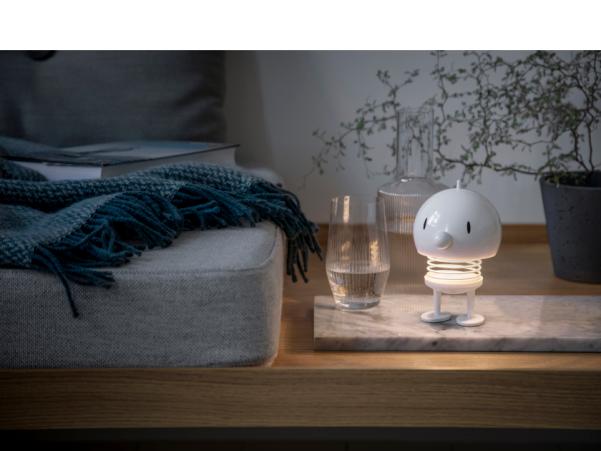 BITZ Hoptimist LED Lamp Hoptimist 10 X 10 X 15 Cm L White