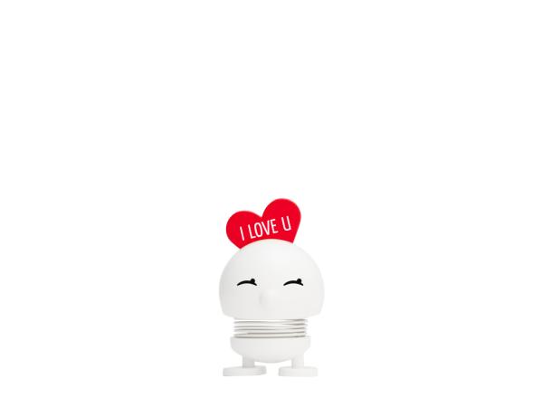 BITZ Hoptimist Love Bimble Hoptimist 4.5 x 5.8 x 8.7 cm S White