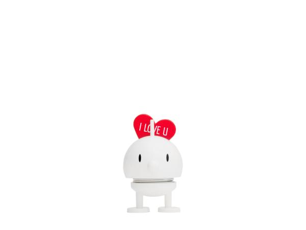 BITZ Hoptimist Love Bumble Hoptimist 5 8 x 5 x 8 2 cm S White