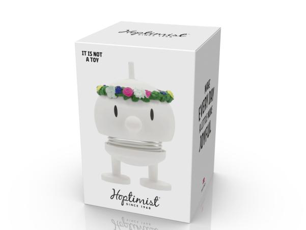 BITZ Hoptimist Midsommar Bumble Hoptimist 4.5 X 5.9 X 7.5 Cm S White