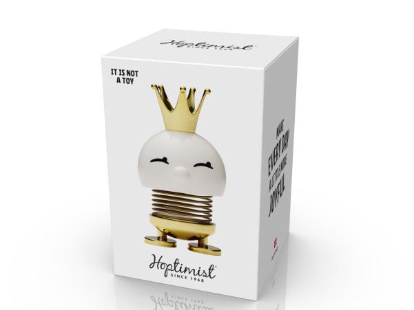 BITZ Hoptimist Princess Hoptimist 4.5 X 5.8 X 8.9 Cm White
