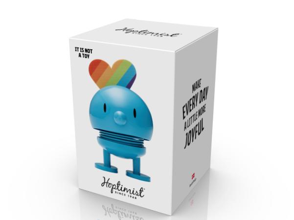 BITZ Hoptimist Rainbow Hoptimist 4.5 X 5.8 X 8.7 Cm S Turquoise