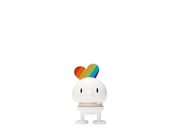 BITZ Hoptimist Rainbow Hoptimist 4.5 x 5.8 x 8.7 cm S White