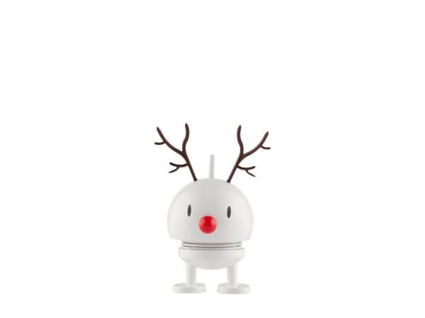 BITZ Hoptimist Reindeer Bumble Hoptimist 6.4 x 5.9 x 9.5 cm S White