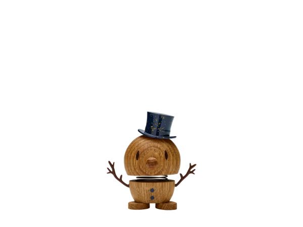 BITZ Hoptimist Snowman Hoptimist 9.5 x 5.9 x 7.8 cm S Oak