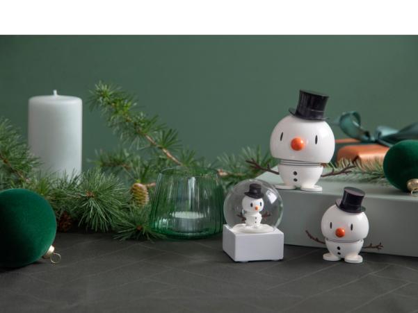 BITZ Hoptimist Snowman Hoptimist 9.5 X 5.9 X 7.8 Cm S White