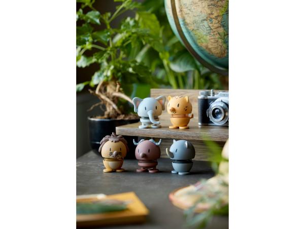 BITZ Hoptimist Soft Elephant Hoptimist 4.5 X 5.8 X 7.6 Cm S Grey