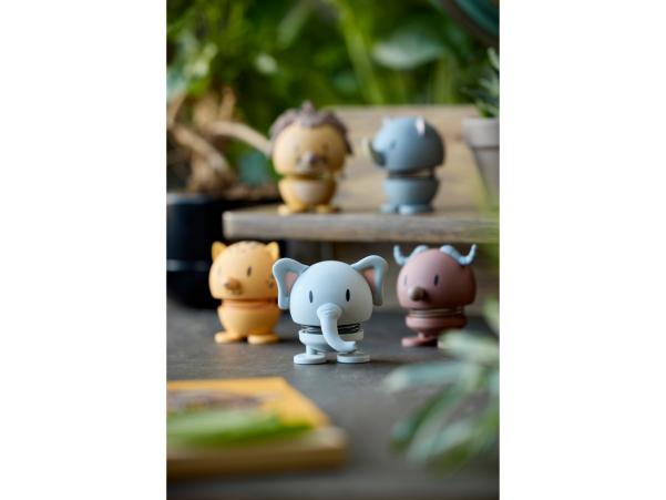 BITZ Hoptimist Soft Elephant Hoptimist 4.5 X 5.8 X 7.6 Cm S Grey