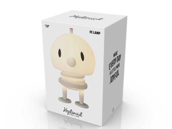 BITZ Hoptimist Soft PE-lamp Hoptimist 15 X 15 X 23 Cm XL White