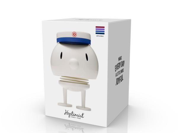BITZ Hoptimist Student Bumble Hoptimist 5.4 X 8.5 X 10.5 Cm M White