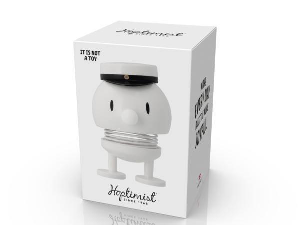 BITZ Hoptimist Swedish Student Bumble Hoptimist 4.5 X 5.9 X 7.5 Cm S White