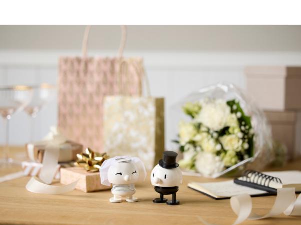 BITZ Hoptimist Wedding Bride Hoptimist 5 X 5 X 7 Cm White