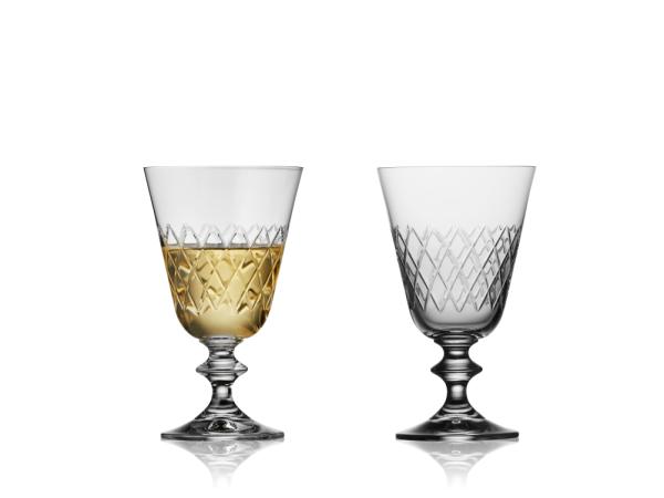BITZ Lyngby Glas Eaton White wine glass 23 cl 2 pcs