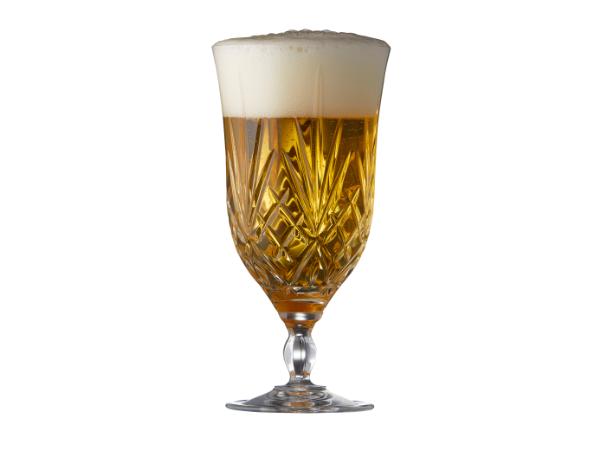BITZ Lyngby Glas Krystal Melodia Beer Glass 40 Cl 4 Pcs