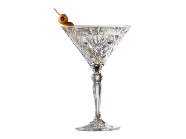 BITZ Lyngby Glas Krystal Melodia Cocktail Glass 21 Cl 4 Pcs