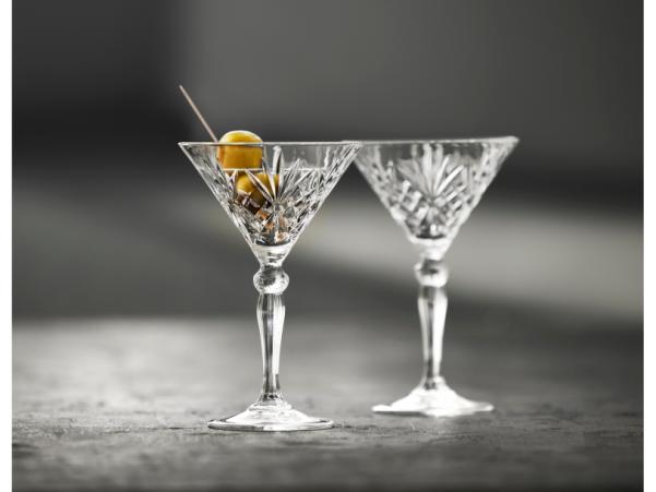 BITZ Lyngby Glas Krystal Melodia Cocktail Glass 21 Cl 4 Pcs