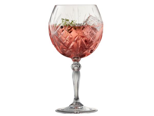 BITZ Lyngby Glas Krystal Melodia Gin & Tonic Glass 65 Cl 4 Pcs
