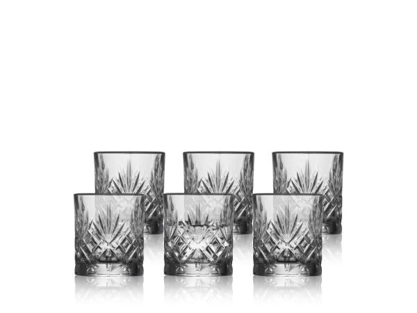 BITZ Lyngby Glas Krystal Melodia Shot glass 8 cl 6 pcs