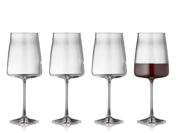 BITZ Lyngby Glas Krystal Zero Red wine glass 54 cl 4 pcs