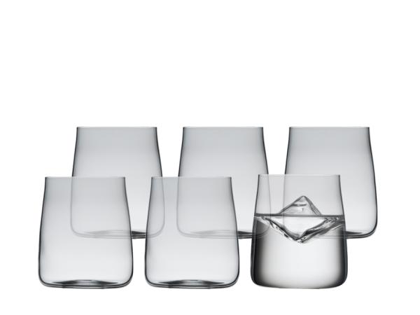 BITZ Lyngby Glas Krystal Zero Water glass 42 cl 6 pcs