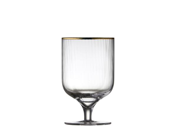 BITZ Lyngby Glas Palermo Gold Wine Glass 30 Cl 4 Pcs
