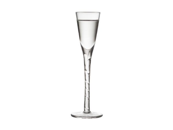 BITZ Lyngby Glas Paris Aquavit Glass 2.5 Cl 6 Pcs Clear