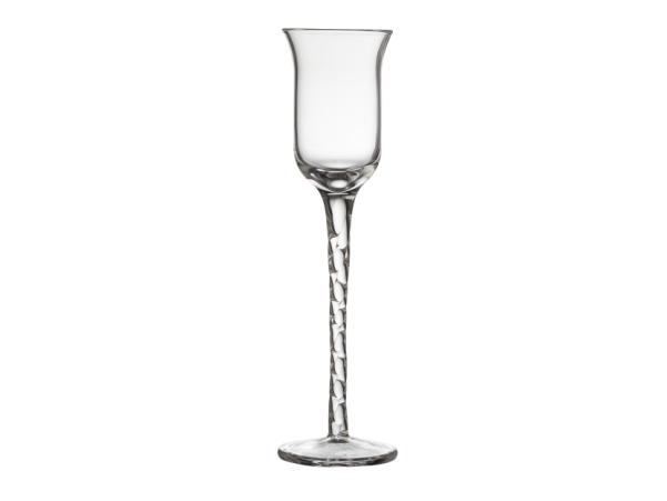 BITZ Lyngby Glas Rom Aquavit Glass 18 Cm 6 Pcs Clear