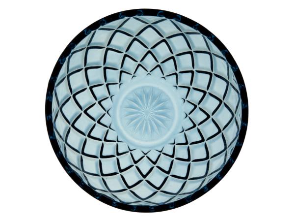 BITZ Lyngby Glas Sorrento Bowl Dia 12 Cm 4 Pcs Blue