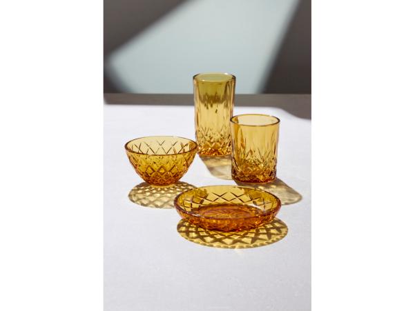 BITZ Lyngby Glas Sorrento Highball 38 Cl 4 Pcs Amber