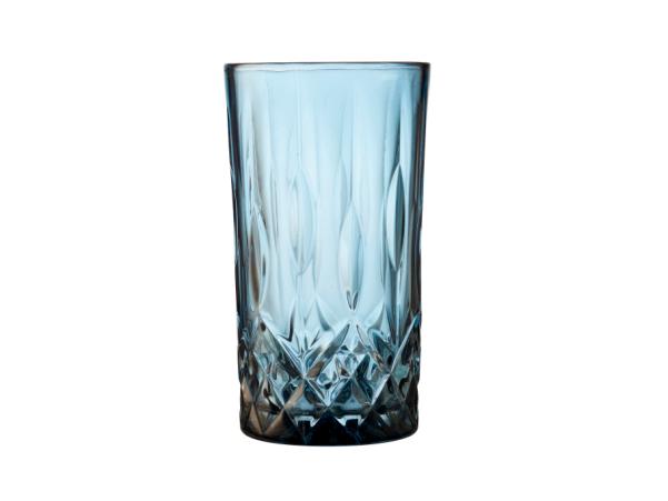 BITZ Lyngby Glas Sorrento Highball 38 Cl 4 Pcs Blue