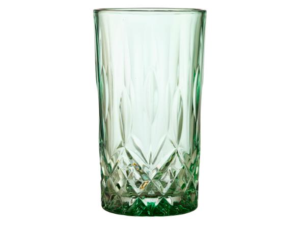 BITZ Lyngby Glas Sorrento Highball 38 Cl 4 Pcs Green