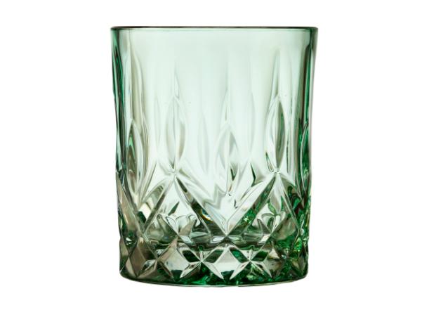 BITZ Lyngby Glas Sorrento Whisky Glass 32 Cl 4 Pcs Green