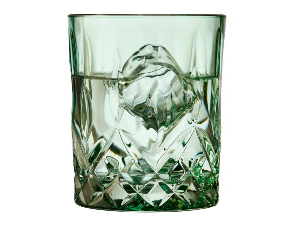 BITZ Lyngby Glas Sorrento Whisky Glass 32 Cl 4 Pcs Green
