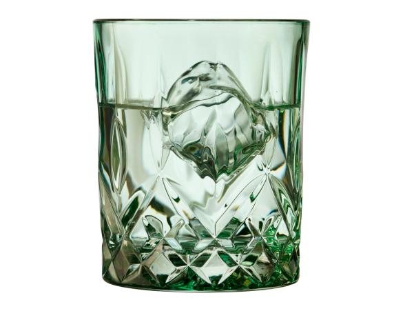 BITZ Lyngby Glas Sorrento Whisky Glass 32 Cl 4 Pcs Green