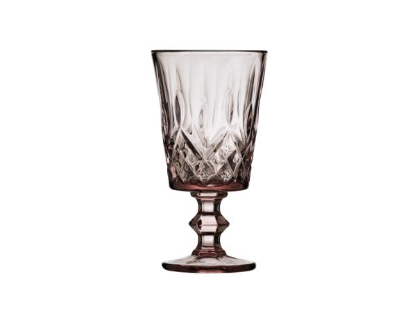 BITZ Lyngby Glas Sorrento Wine Glass 29 Cl 4 Pcs Pink