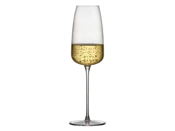 BITZ Lyngby Glas Veneto Champagne Glass 36 Cl 2 Pcs
