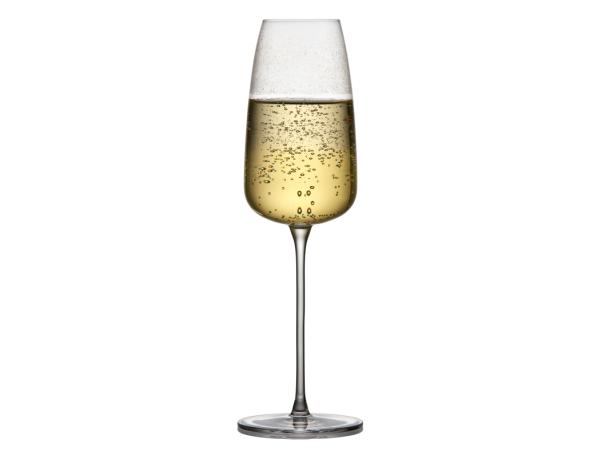 BITZ Lyngby Glas Veneto Champagne Glass 36 Cl 2 Pcs